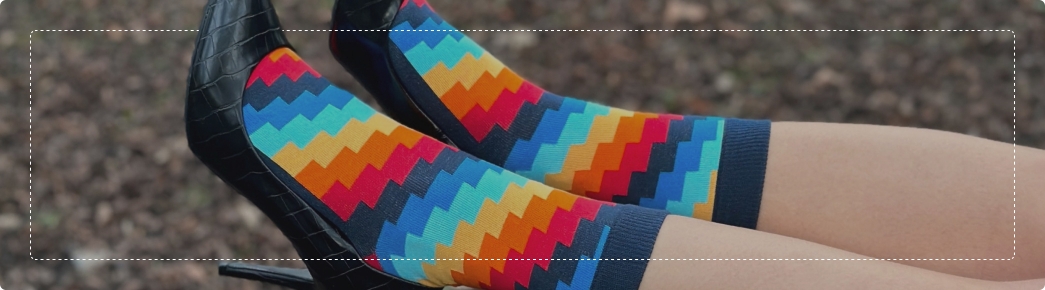 Socken und Kniestrümpfe