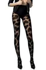 Sweetheart – Design-Strumpfhose mit großen Herzmotiven – Fiore