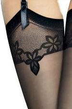 Eclipse – Fantasie Strümpfe für Strumpfhalter – Fiore