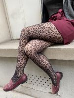 Leopardo – Fantasie-Strumpfhose mit Leopardenmuster – Veneziana