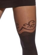 Colette – Strumpfhose in Übergröße mit Stiefel-Effekt – Adrian