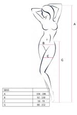 Netzstrumpfhose mit Schrittöffnung – S015 Lingerie Passion