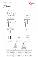 Mepiria – Set mit schwarzem Spitzen-Strumpfhalter