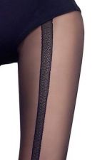 Spice Up – Fantasie-Strumpfhose mit Strapsstrumpf-Effekt – Fiore