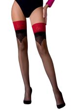 ST113 – Sexy selbsthaltende Strümpfe mit rückseitiger Naht – Passion