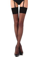 St001 – Klassische Strümpfe für Strumpfhalter 17 Den – Passion