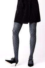 Matilda – Fantasie-Strumpfhose mit großem Netzmotiv – Fiore