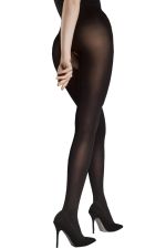 Offene schwarze Strumpfhose opak 80 DEN – Fiore