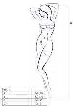 Sexy Netz-Bodystocking in Guêpière-Optik – BS011 Passion