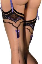 Sexy Strümpfe für Strapshalter – Ballerina 571