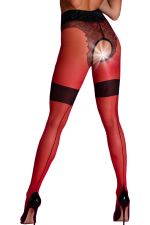 Diva – Sexy Damenstrumpfhose mit offenem Schritt – Amour