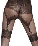 Charlotte – Sexy Strumpfhose mit Stay-up- und Straps-Effekt – Adrian