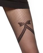 Justine – Feine Fantasie-Strumpfhose mit Pünktchenmuster – Adrian