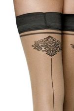 Carmine – Sexy Strümpfe mit Nahtmuster – Veneziana