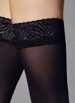 Fiona – Blickdichte halterlose Strümpfe 60 den – Veneziana