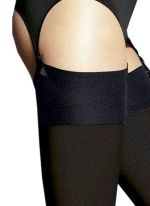 Blickdichte Strümpfe für Strumpfhalter 60 Den – Veneziana