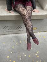 Leopardo – Fantasie-Strumpfhose mit Leopardenmuster – Veneziana