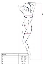 BS069 Passion – Netz-Bodystocking mit offenem Schritt