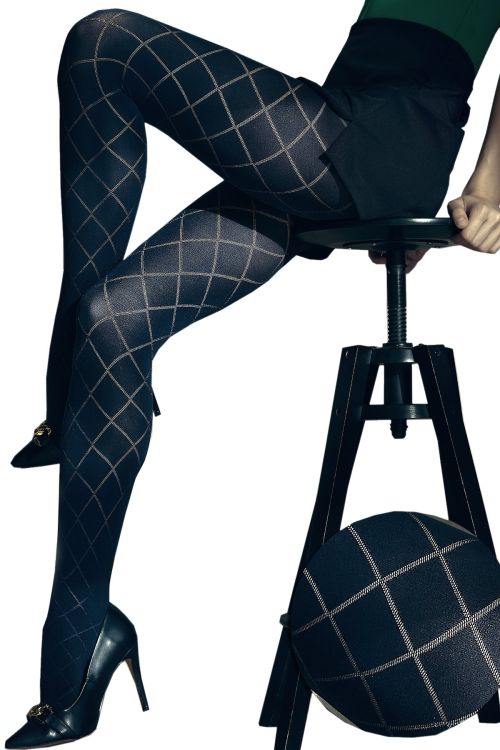 Hint – Blickdichte Fantasie-Strumpfhose in großen Größen – Knittex