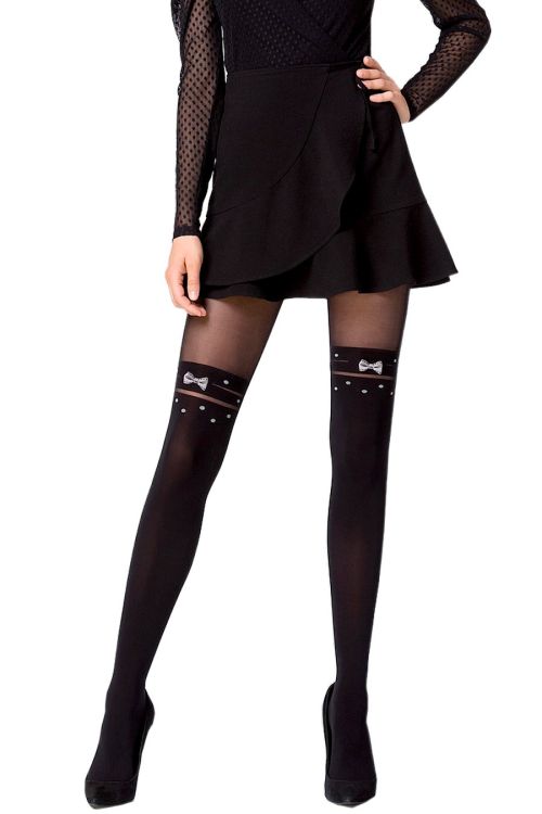 Catwalk – Damenstrumpfhose halbdeckend mit Strumpfeffekt – Knittex