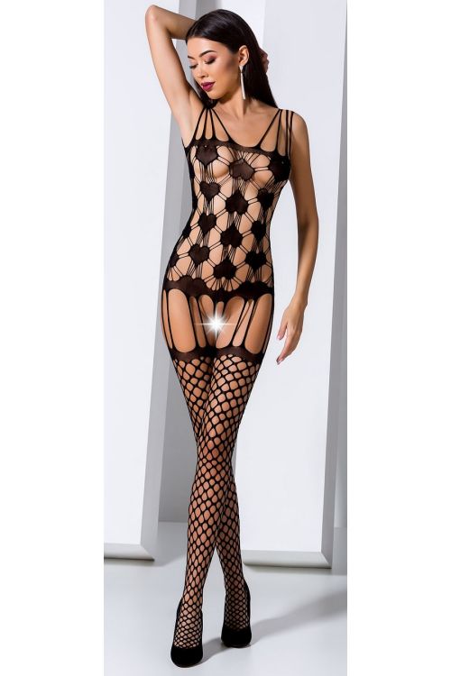 Wunderschöne Reizwäsche im Guêpière-Look mit Strapsen – BS067 Passion
