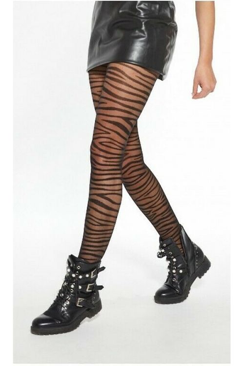 Acara – Schwarze Fantasie-Strumpfhose – Adrian