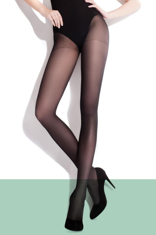 Nina – Klassische halbtransparente Strumpfhose 40 DEN – Fiore
