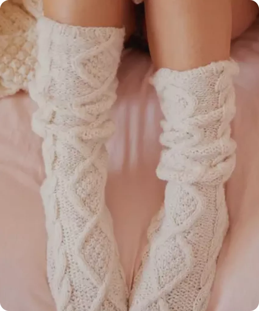 Socken und Kniestrümpfe